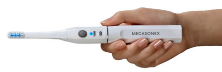 MEGASONEX  M8 - ultradźwiękowa szczoteczka do mycia zębów zębów 